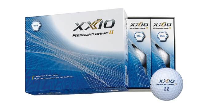 XXIO REBOUND DRIVE II ボール　リバウンドフレーム構造が進化