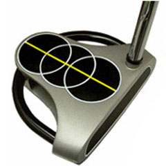 ビックアップルゴルフ  ブルーベル パター モデル#7 リング付マレットタイプ