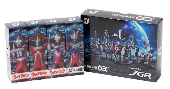「TOUR B JGR ウルトラマン」ボールが発売　ウルトラメガ飛ット！