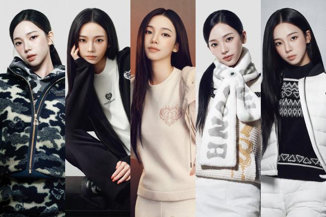 aespa・KARINA、MARK & LONAの最新秋冬コレクション披露　ラグジュアリーゴルフの新スタイルを提案