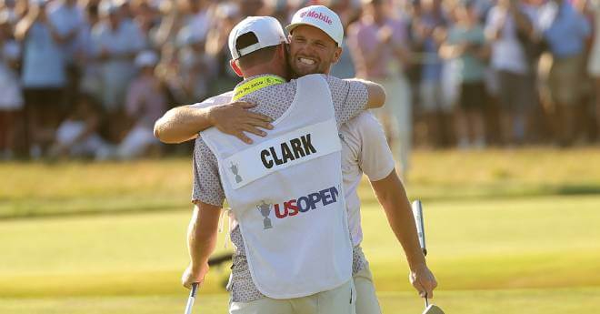 全米オープン2勝目のクラークは世界ランク8位　松山英樹は28位