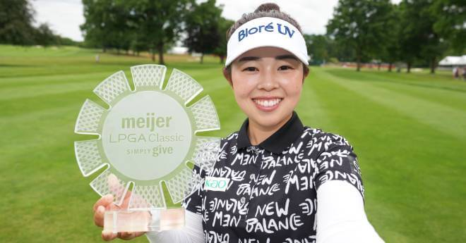 山下美夢有、今季初Vで年間ポイント＆賞金ランクともに急上昇