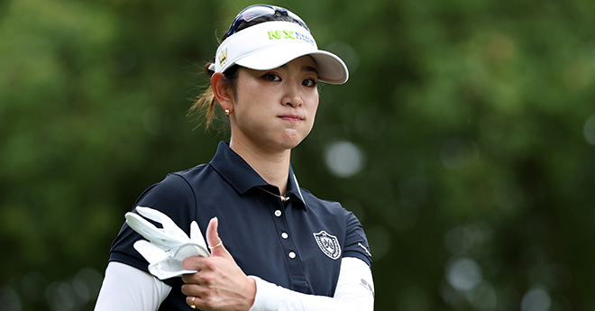 原英莉花、竹田麗央が3打差4位で週末へ　米ツアー中国大会