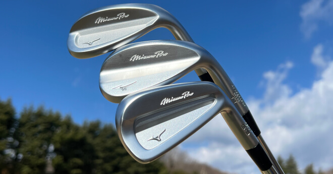 打感の良さを追求した「Mizuno Pro」S-3アイアン、T-1ウェッジ、T-3ウェッジを生粋のミズノ使いのトーナメントプレーヤーが試打【PR】