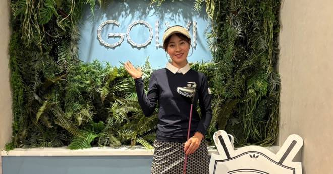 竹村真琴、GOLVI GOLF LOUNGE銀座のアンバサダーに就任「練習環境としてかなり充実」