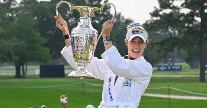 ネリー・コルダがメジャー3勝目　勝みなみ、竹田麗央は12位