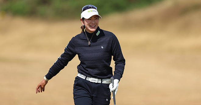 原英莉花は3位で最終日最終組「しっかり組み立てて頑張りたい」