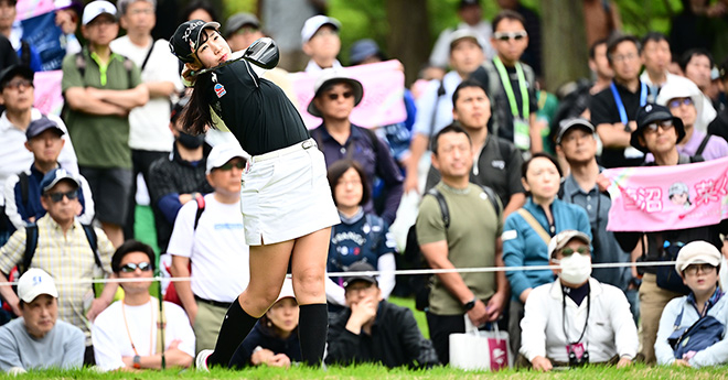 菅沼菜々が今季初優勝＆通算4勝目　昨年Vコースで5打差圧勝