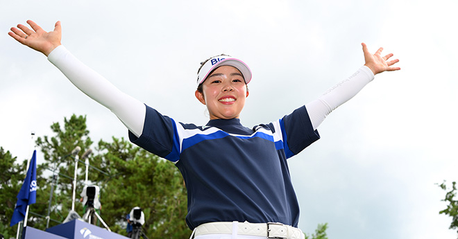 山下美夢有は5位浮上、吉澤柚月はトップ100入り　女子世界ランク