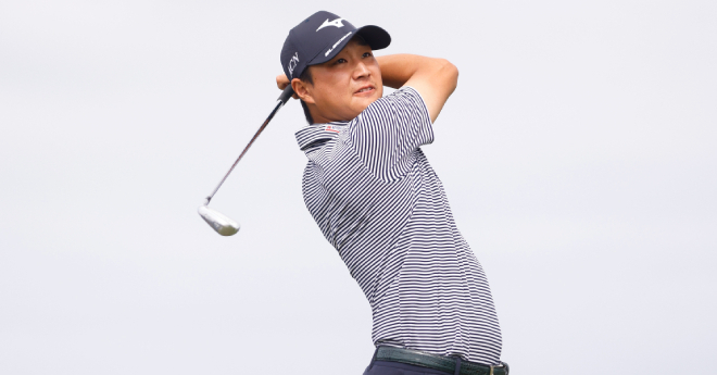 平田憲聖、米澤蓮が11位発進　金谷拓実は44位