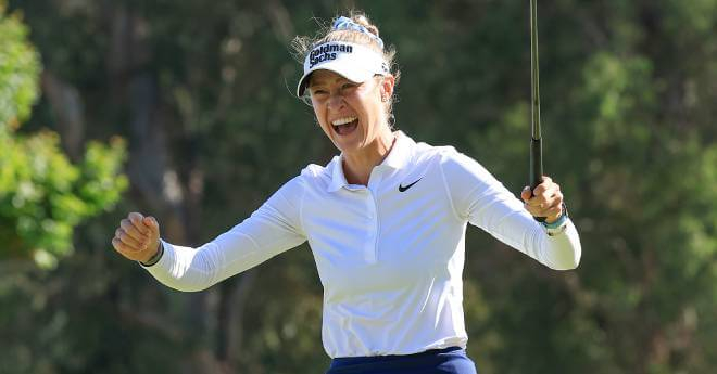 ネリー・コルダ「まるで夢の中」　悲願の全米Vで今季の勝率50％