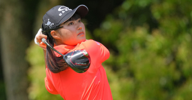 飯島早織が日本女子アマ制覇　馬場咲希は6位