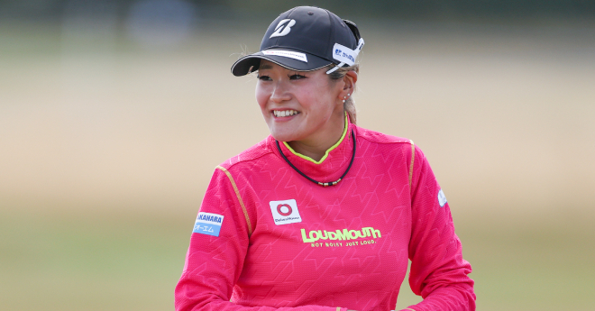 桑木志帆は2位、勝みなみは6位　渋野日向子、昨年Vの山下美夢有は予選落ち