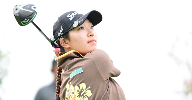 アマ・長澤愛羅、永井花奈、大須賀望が首位で最終日へ