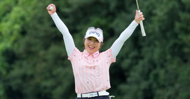 今季3勝目の佐久間朱莉は世界ランク34位　山下美夢有は5位