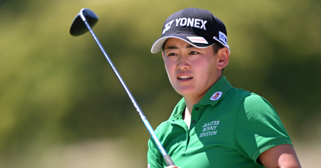 岩井明愛は1打差2位で決勝Rへ　西郷真央3位、山下美夢有5位