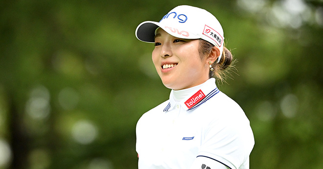前週Vの佐久間朱莉は菅楓華、河本結と同組　ゴルフ5レディス