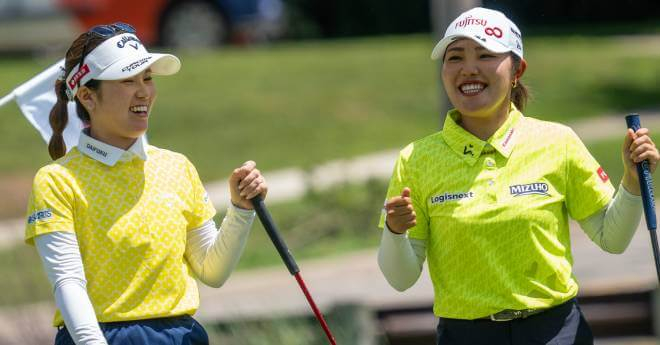 古江彩佳＆西村優菜、勝みなみ＆渋野日向子が5位