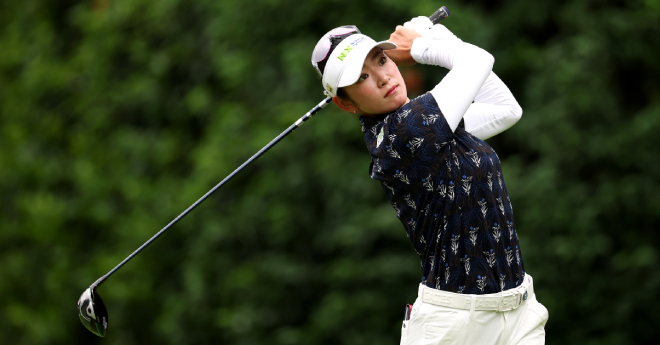 原英莉花が5位浮上　勝みなみ、西郷真央は17位