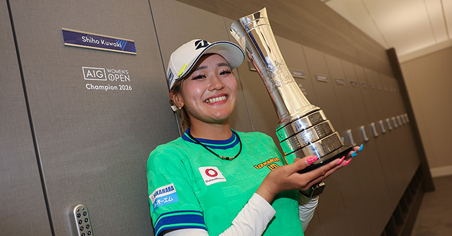 桑木志帆は16位で日本勢3番手に浮上　女子世界ランク