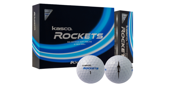キャスコ、飛距離重視の2ピースボール「kasco ROCKETS」を新発売