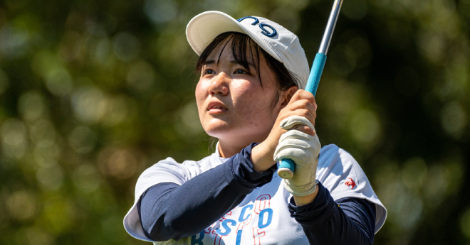 新地真美夏が6位浮上　連覇狙う橋本美月は9位後退