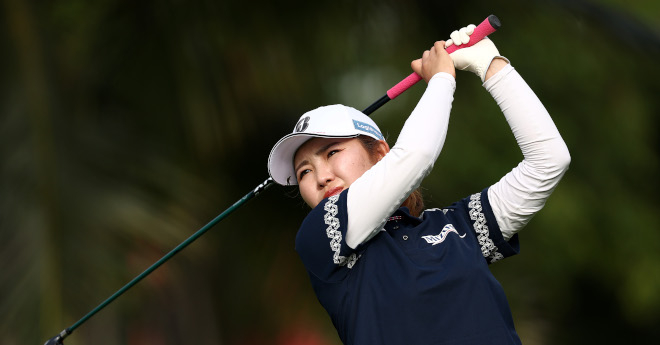 古江彩佳と渋野日向子が7位発進　HSBC女子世界選手権