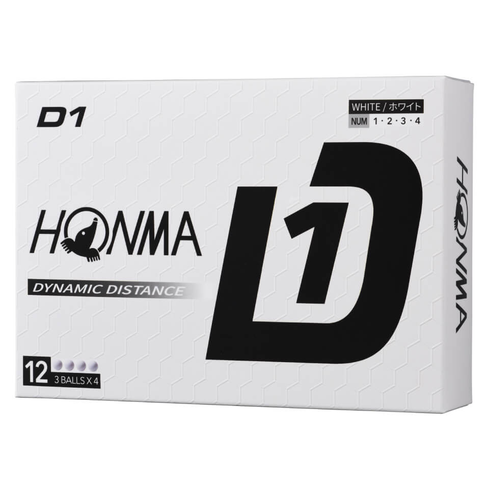 本間ゴルフ D1 HONMA D1ボール（2024）