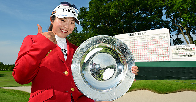 佐久間朱莉が連覇目指す　賞金総額はツアー史上最高の4億円