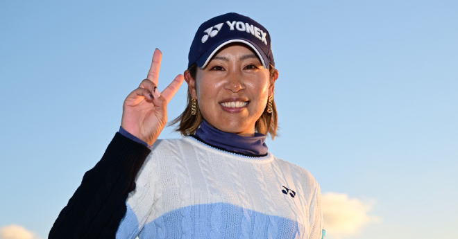 若林舞衣子がトップ通過　国内女子ツアーファイナルQT