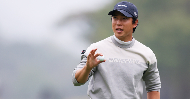 桂川有人が「63」で欧州2勝目に王手　星野陸也は9位、金子駆大は49位