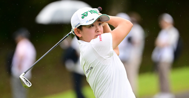 岩井明愛、川岸史果が首位発進　山下美夢有は33位、木村彩子は48位