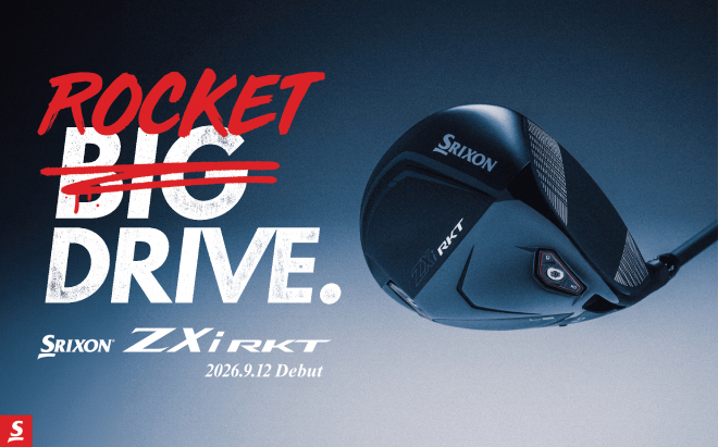ロケットみたいに飛んで行くスリクソン「ZXi RKT」新登場　「ZXi」アイアンも刷新