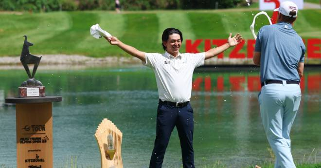 欧州ツアー初Vの金子駆大が世界ランク101位浮上　松山英樹は20位
