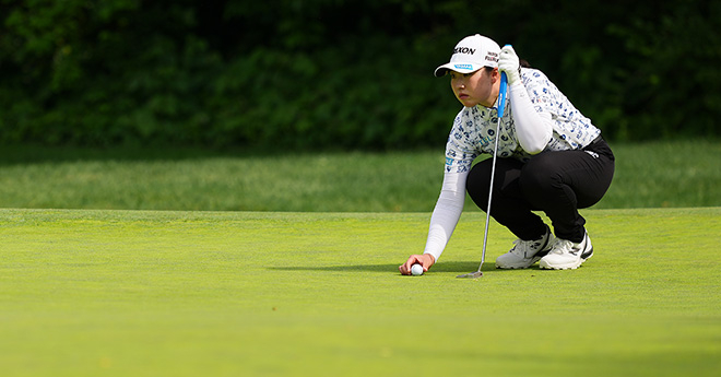 竹田麗央は6打差5位、山下美夢有は16位　ウォードが首位浮上