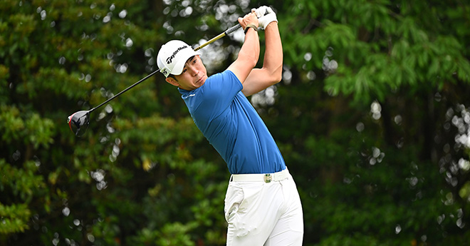 中島啓太がプロ初優勝　金谷拓実をプレーオフで下す