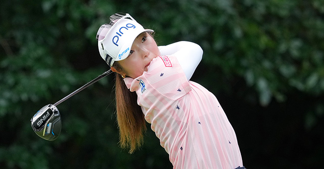 佐久間朱莉が今季3勝目　昨年覇者の神谷そらをプレーオフで下す