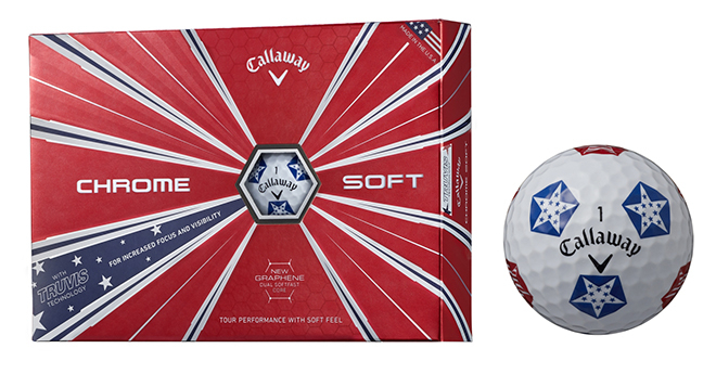 キャロウェイから星条旗をイメージしたボールが数量限定で発売！