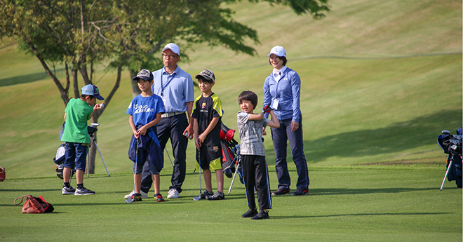 「ザ・ファースト・ティ」が成田GCで開催　子供たちがゴルフを始めるキッカケに
