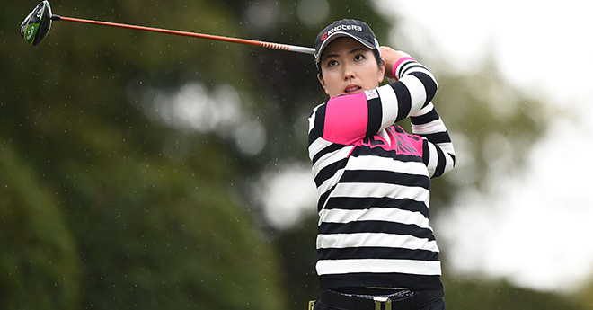 エース達成の笠りつ子が首位発進　1打差2位に三ヶ島かな、原江里菜ら