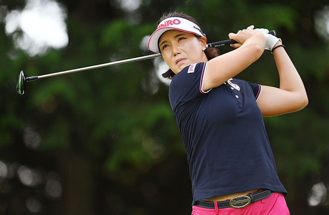 今季3勝目を狙う畑岡奈紗、昨季覇者の全美貞、上田桃子が同組に