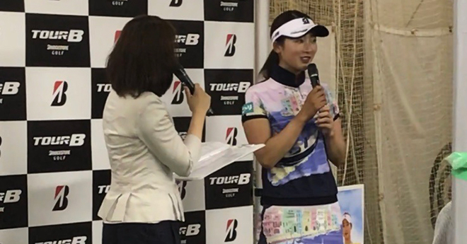 松田鈴英、優勝に加え「賞金ランク5位以内を目標にしたい」