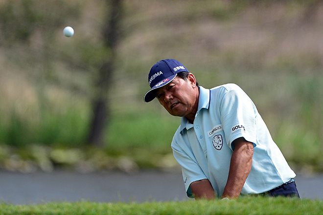 室田淳は6打差34位で決勝へ　米山剛は予選落ち　シニア全米プロ