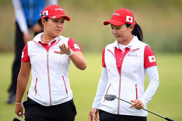 畑岡奈紗＆上原彩子が勝利　日本はトータル1勝2敗1分