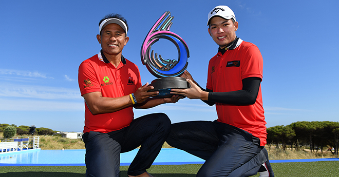 タイが優勝　国別ダブルス戦 ゴルフシックス