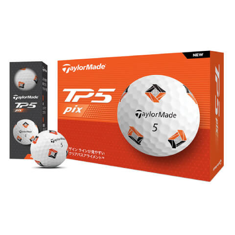 テーラーメイドゴルフ TP5 TP5x pix ボール（2024）	